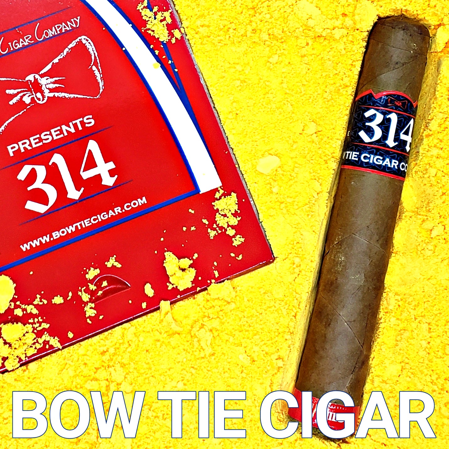 314 - RED LABEL BOW TIE - 5 PACK CIGARS - BOW TIE CIGAR