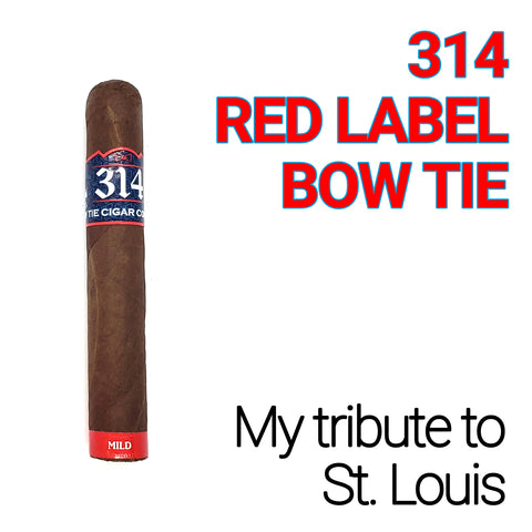 314 - RED LABEL BOW TIE - 5 PACK CIGARS - BOW TIE CIGAR